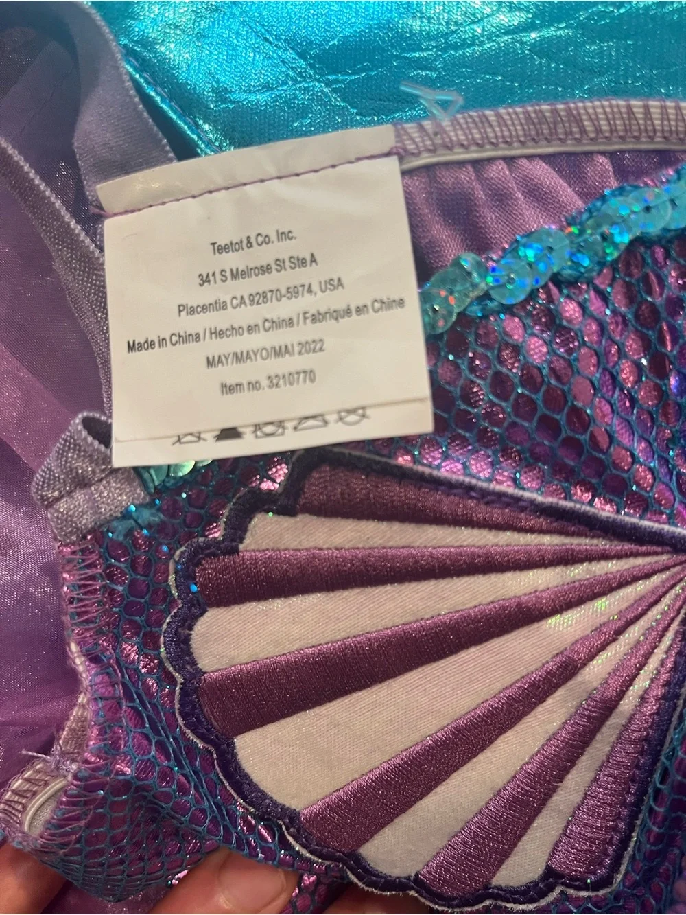 Princess Factory shimmering purple
